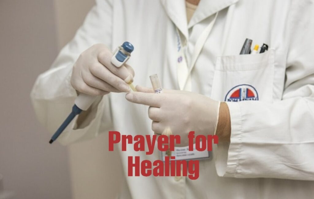 Prayer for healing